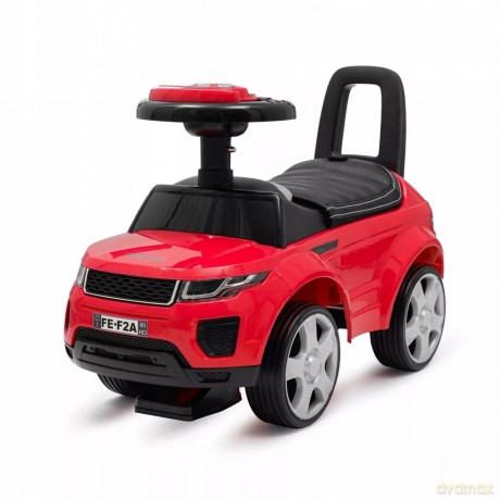 Jeździk Suv Ekoskóra Baby Mix Prime Czerwony