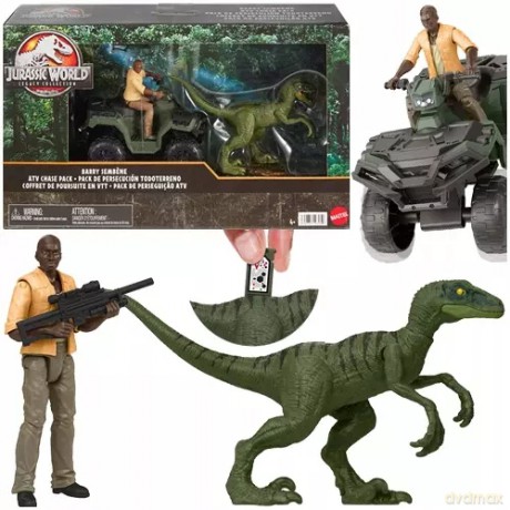 JURASSIC WORLD Pogoń za Velociraptorem HTP62