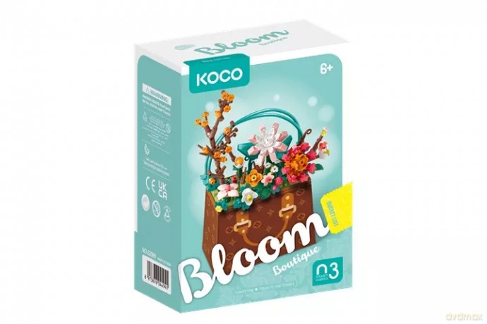 KOCO klocki kwiaty w tor.jesień 267el 02099 44941