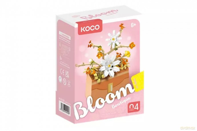 KOCO klocki kwiaty w tor.zima 232el 02100 44958