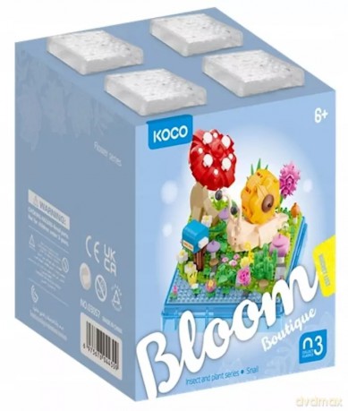 Koco Konstrukcyjne Ślimak 625 El [KLOCKI]