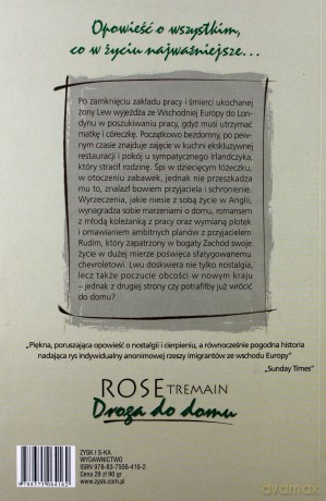 Droga do domu - Rose Tremain [KSIĄŻKA]