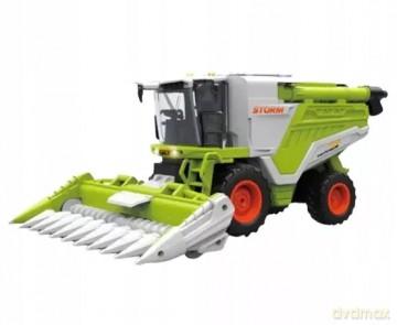 Kombajn Zdalnie Sterowany Generator Dymu + Światła Pojemnik Na Zboże