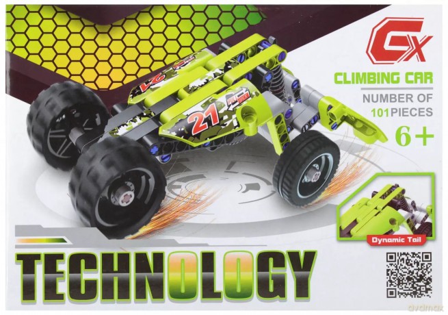Konstrukcyjne 101szt 23x16x5 Racing Mc Wb 96 [KLOCKI]