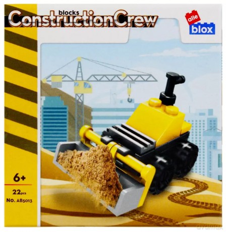 Konstrukcyjne 22 Elementy Budowa Spychacz Alleblox 492795 [KLOCKI]