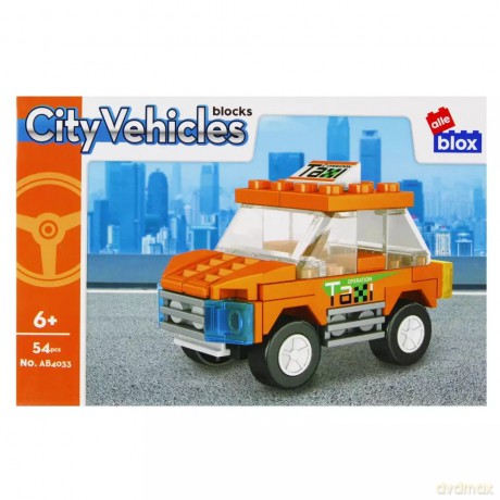 Konstrukcyjne Alleblox City 54el 19x7x5 Osob pudełko [KLOCKI]