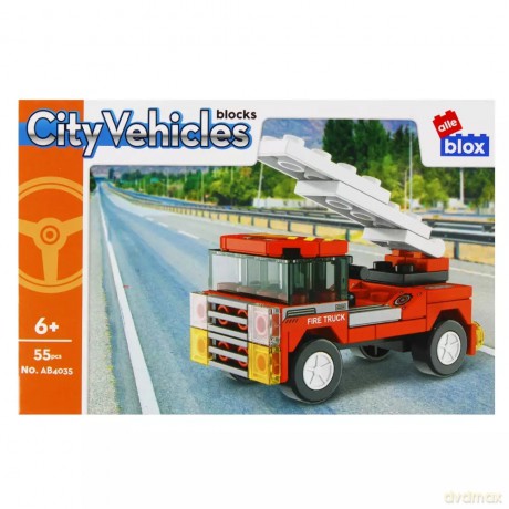 Konstrukcyjne Alleblox City 55el 19x7x5 Stra pudełko [KLOCKI]