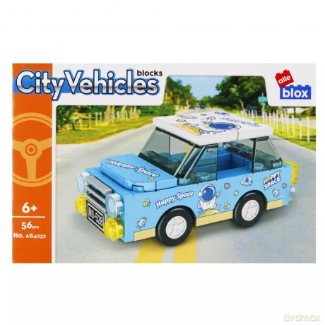 Konstrukcyjne Alleblox City 56el 19x7x5 Osob pudełko [KLOCKI]