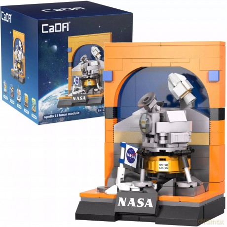 Konstrukcyjne Cada Nasa Wystawa Apollo 11 Lunar Module 206 Elementów [KLOCKI]
