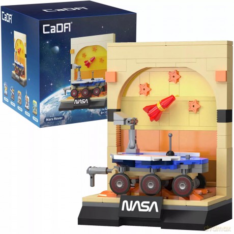 Konstrukcyjne Cada Nasa Wystawa Łazik Mars Rover 192 Elementy 8+ [KLOCKI]