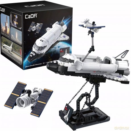 Konstrukcyjne Cada Nasa Wystawa Odkrywacz Kosmiczny Space Shuttle 8+ [KLOCKI]