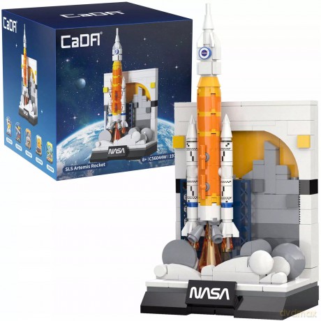 Konstrukcyjne Cada Nasa Wystawa Rakieta Kosmiczna Sls Artemis 197el. [KLOCKI]