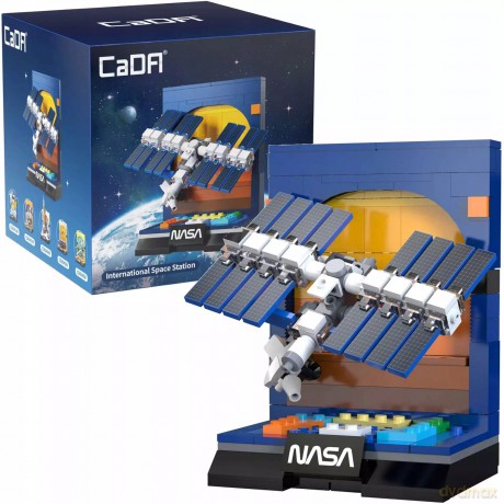 Konstrukcyjne Cada Nasa Wystawa Satelita Inter. Space Station 188el. [KLOCKI]