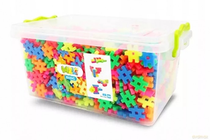 Konstrukcyjne Meli Basic Neon Edu 1200 el. [KLOCKI]