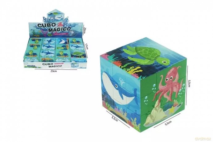 Kostka magiczna 3x3cm Ocean H13695 45697