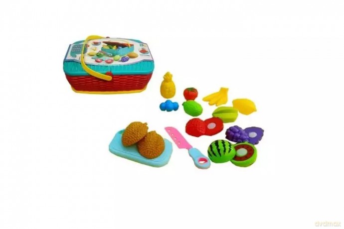 Koszyk piknikowy z produktami do krojenia Q11226