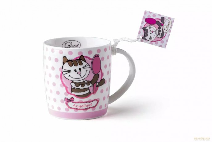 Kubek porcelanowy Angelika Cat 94053 Lumpin