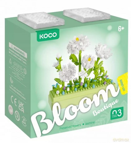 kwiaty jaśminu 285 elementów [KLOCKI]
