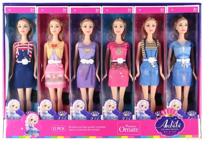 Lalka 29cm 8x33x5 Mix6 Mc Disp 12/72/144