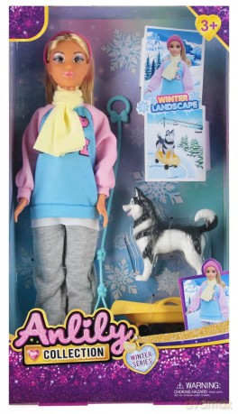 Lalka 29cm Akc Zima 19x33x5 Mc Wb 36