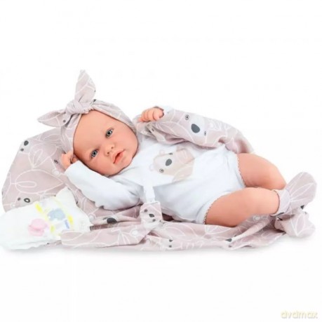 Lalka hiszpańska Ane Polar z kocykiem 45cm