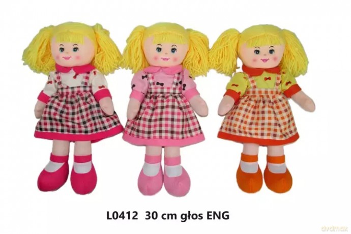 Lalka z głosem ang L-412 165602