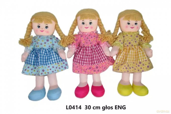 Lalka z głosem ang L-414 165626