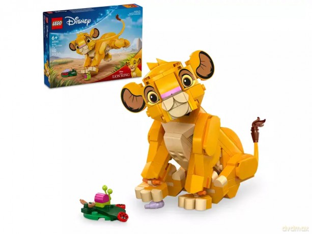LEGO Disney Classic 43243 Król Lew - lwiątko Simba (8 sztuk) [KLOCKI]