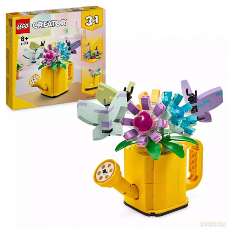 LEGO Creator 3 w 1 Kwiaty w konewce 31149 (4 sztuki) [KLOCKI]