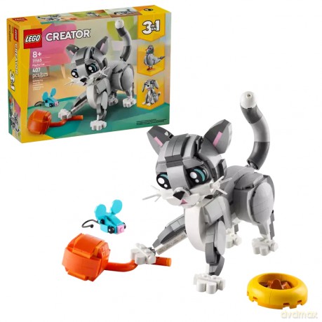 LEGO Creator 3 w 1 Psotny kot 31163 (6 sztuk) [KLOCKI]