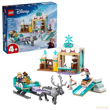 LEGO Disney Przygoda na sankach Anny 43256 (4 sztuki) [KLOCKI]