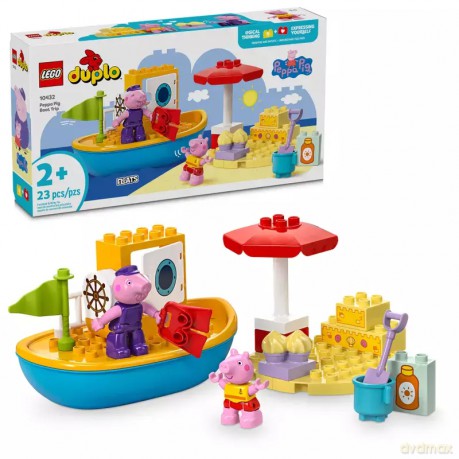 LEGO DUPLO Peppa i rejs łodzią 10432 (4 sztuki) [KLOCKI]