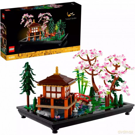 LEGO Icons Zaciszny ogród 10315 (2 sztuki) [KLOCKI]