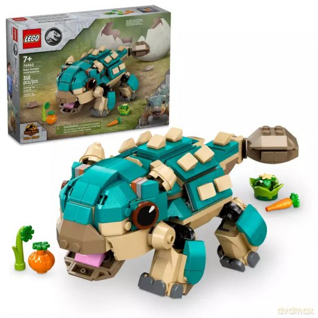 LEGO Jurassic World Mały ankylozaur Bumpy 76962 (6 sztuk) [KLOCKI]