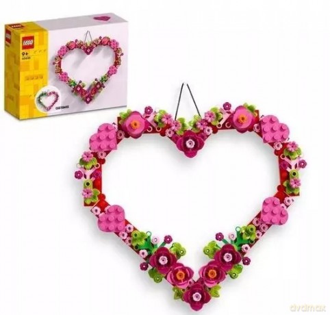 LEGO Ozdoba w kształcie serca 40638 (4 sztuki) [KLOCKI]