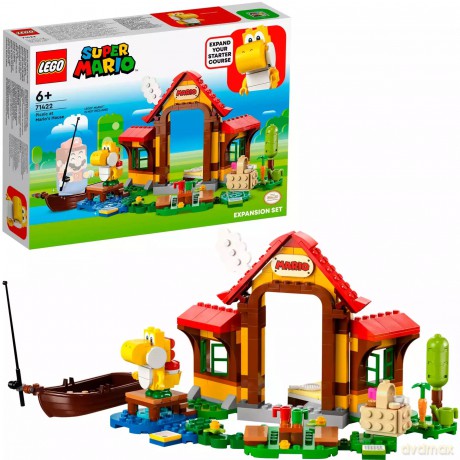 LEGO Super Mario Piknik w domu Mario zestaw rozszerzający 71422 (6 sztuk) [KLOCKI]