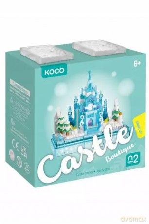 Lodowy zamek 381 elementów [KLOCKI]