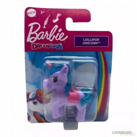 Lollipop Unicorn Barbie Hfg34 [FIGURKA]