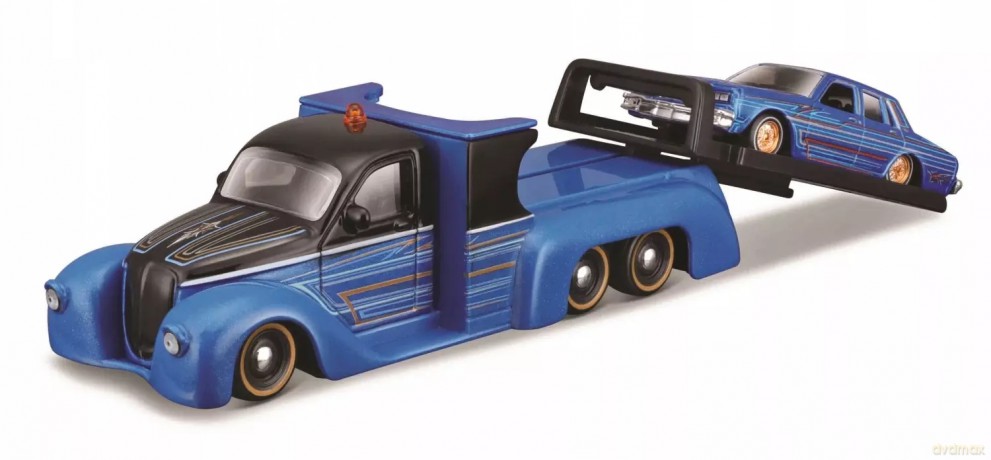 MAISTO 15055-42 Laweta + Chevrolet Caprice 19871965 1:64