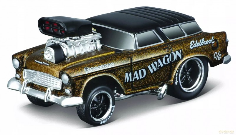MAISTO 15526-97 Muscle 1955 Chevrolet Nomad Gasser 1:64