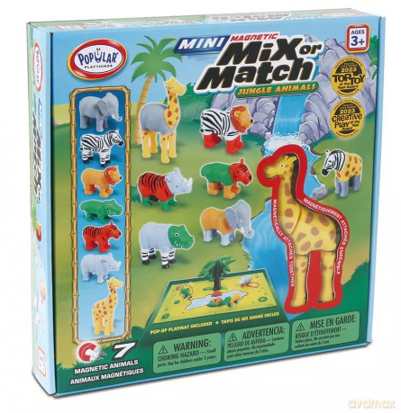 MalBlo Magnetic. Mini zwierzęta z dżungli [FIGURKA]