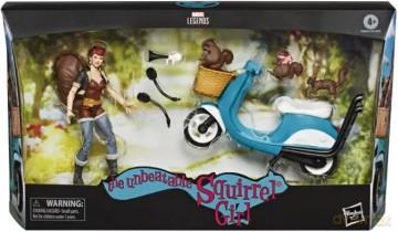 Marvel Legends. Unbeatable Squirrel Girl + skuter i akcesoria [FIGURKA]