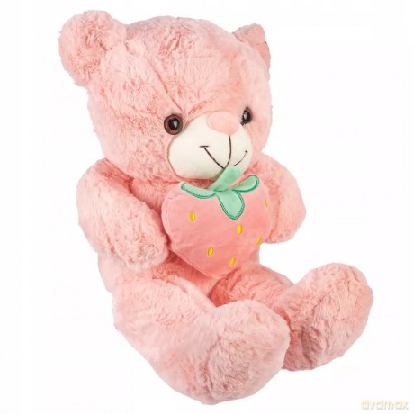 Maskotka Miś 50cm z truskawką 1008824