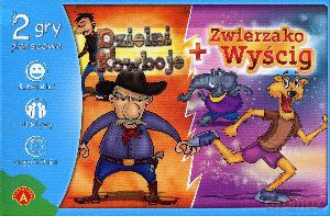 Dzielni kowboje+Zwierzako Wyścig [GRA PLANSZOWA]