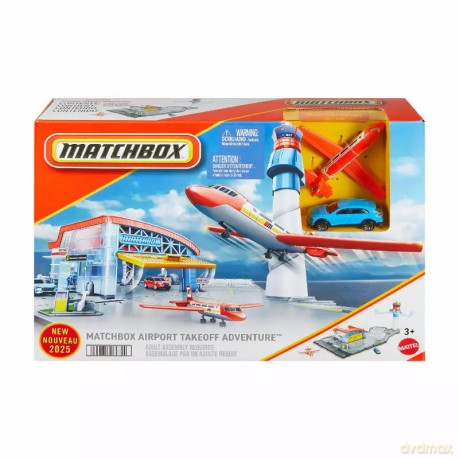 Matchbox Lotnisko przygód JBW37 MATTEL