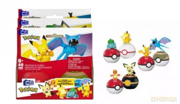 Mbl Pokemon Pokeball 2 Figurki Mix Hxp11 Pud3 [FIGURKA]