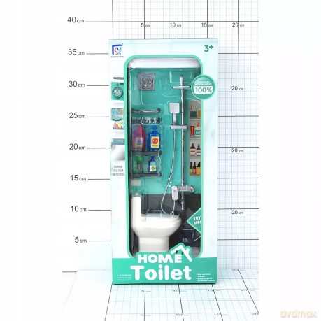 Meble Łazienkowe Dla Lalek Do Domku W Pudełku