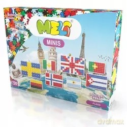Meli Minis Flags 3w1 700 el. [KLOCKI]