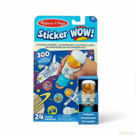MELISSA Sticker WOW! Stempel z naklejkami Astronauta 50122