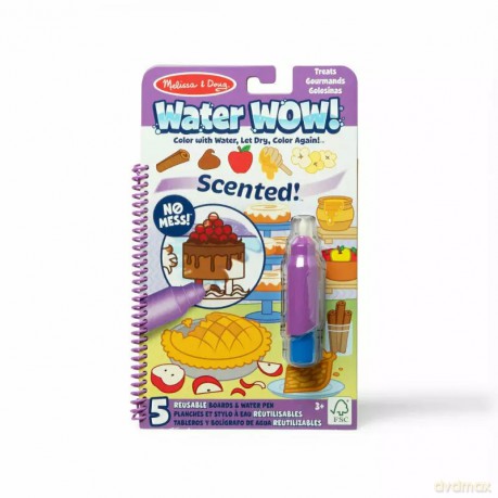 MELISSA Water WOW! Kolorowanka ze smakołykami pachnąca 50287